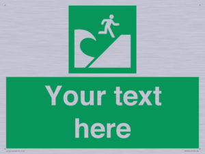 Custom Safe Condition Tsunami evacuation area